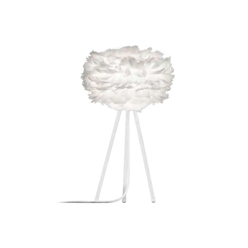 Eos Bordslampa Mini Ø35 cm, Vit/Vit Fri frakt