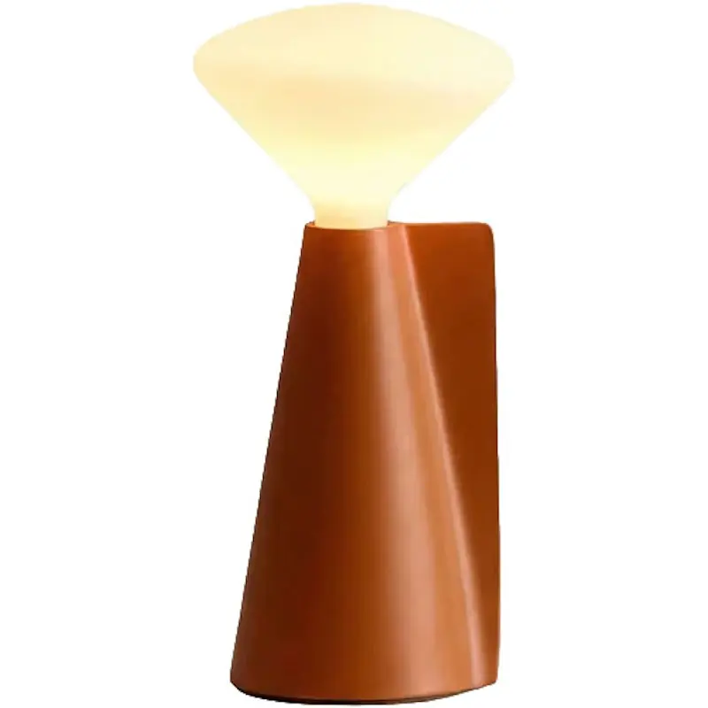 Mantle Portabel Lampa, Claycourt Orange Fynd