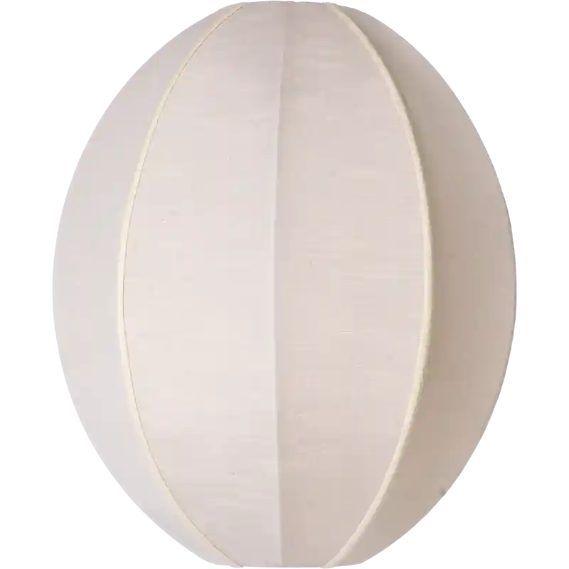Premium Indochina Lampskärm Oval Liten, Sand