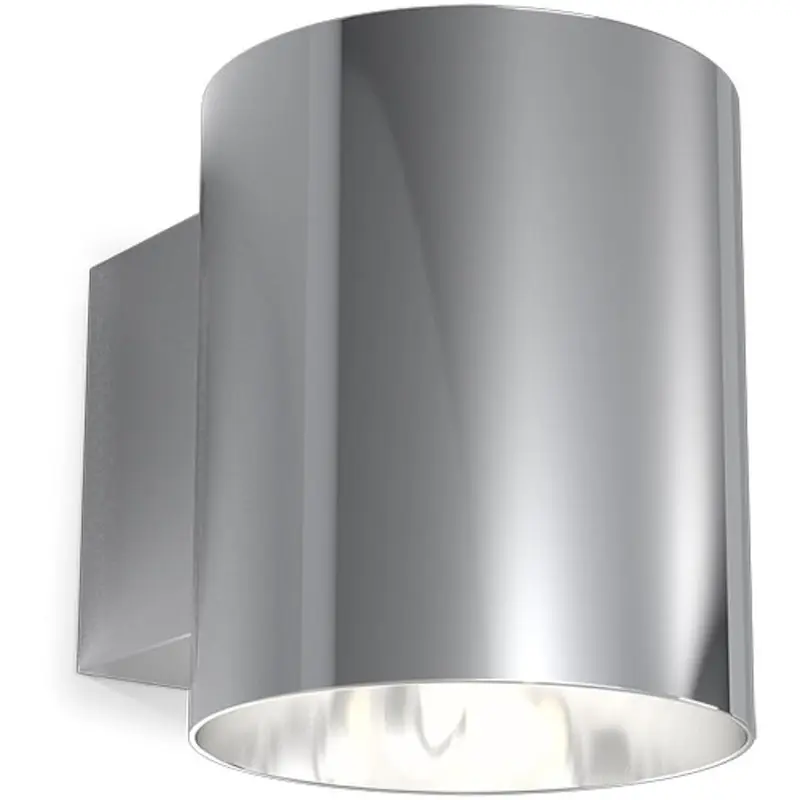Evoke Vägglampa 120 mm, Krom Sista chansen