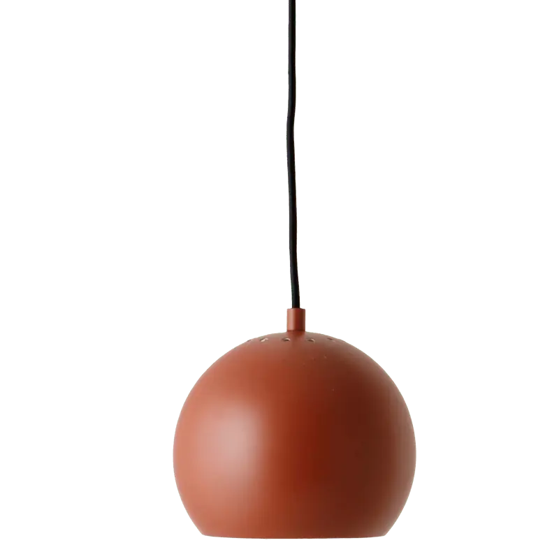 Ball Pendel Ø18 Matt Terracotta Red Reapris