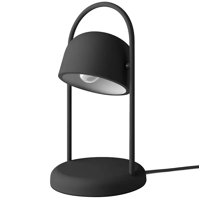 Quay Bordslampa Ø16 cm, Svart Begränsat erbjudande