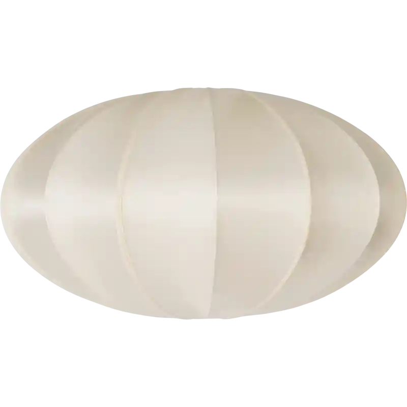 Outlet Indochina Lampskärm Pumpkin, Raw White