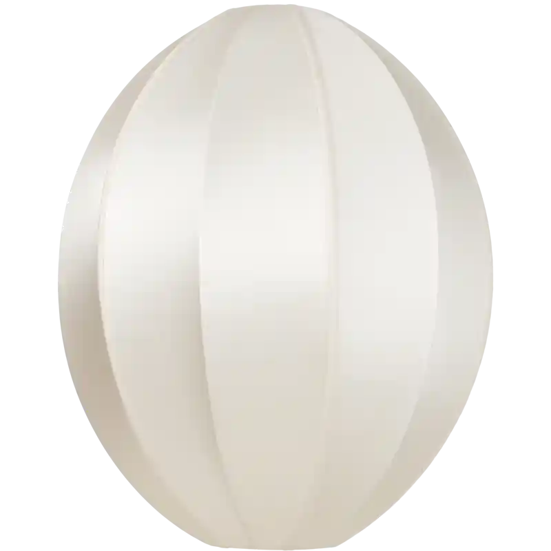 Snabb leverans Indochina Lampskärm Oval Stor, Off-white