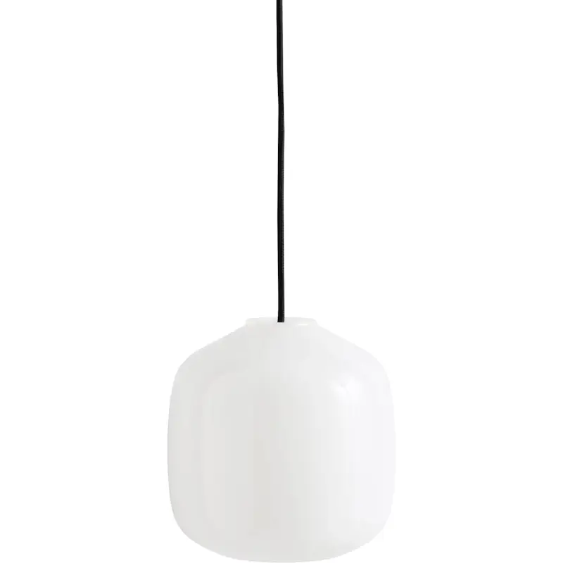 Buoy Glass Pendel 20 cm, Soft Black Nyhet