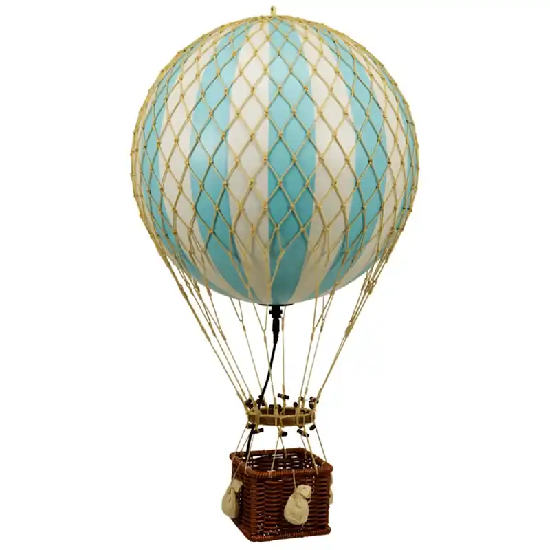 Rabatter Royal Aero LED-lampa Luftballong Ø32 cm, Ljusblå