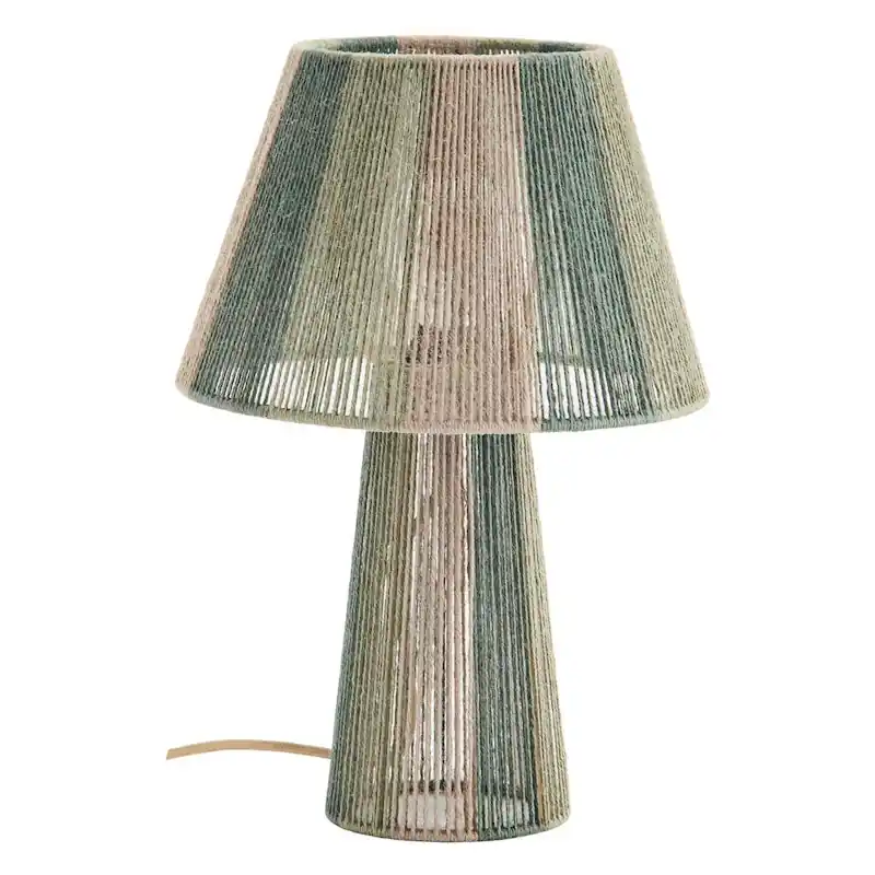 Begränsat erbjudande Bordslampa Jute, Ljusgrön/Natur