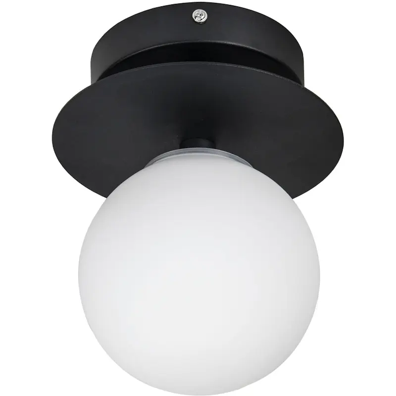 Art Deco 24 Vägg-/Taklampa, Svart Lågt pris