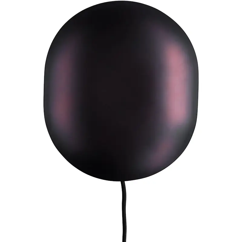 Clam Vägglampa, Burned Black Lägg i varukorgen