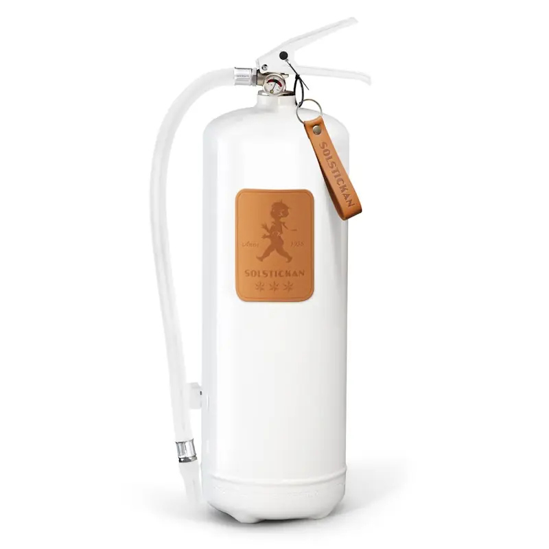 I lager Solstickan Brandsläckare 6 kg, Ljus Läder