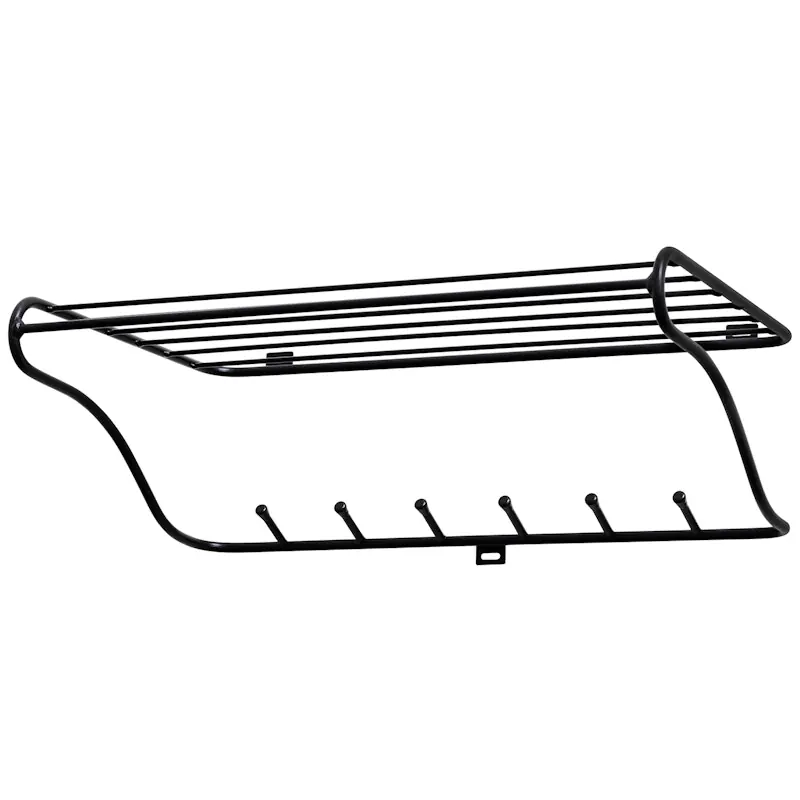 Rabatt Hat Rack Hatthylla S, Svart