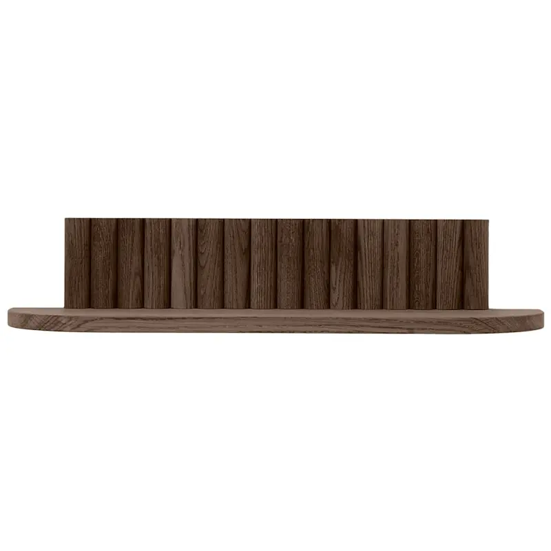 Pillar Vägghylla 60 cm, Rökt Ek Premium