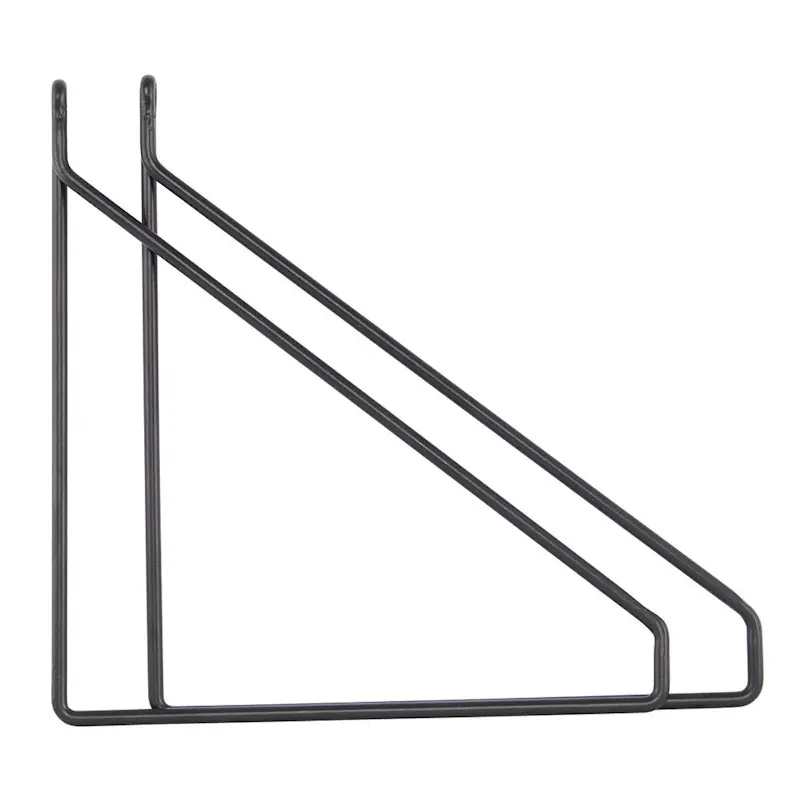 Apart Väggfäste 2-Pack, Svart Kundfavorit