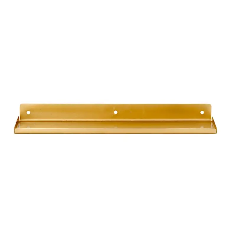 Fri frakt Ledge Vägghylla 43 cm, Mässing