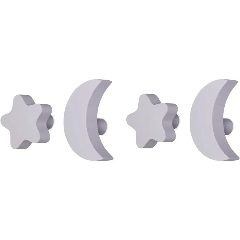 Stars And Moons Krok 4 Delar, Lilac Handla nu