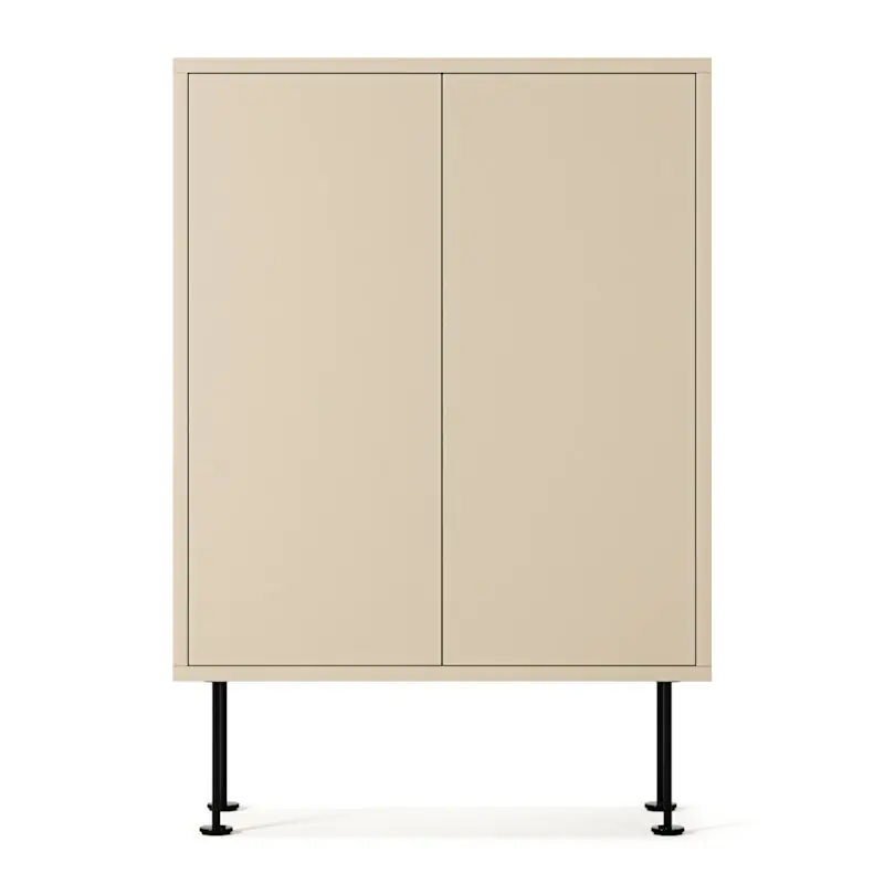 Premium Vogue 64 Skåp, Sand / Svart