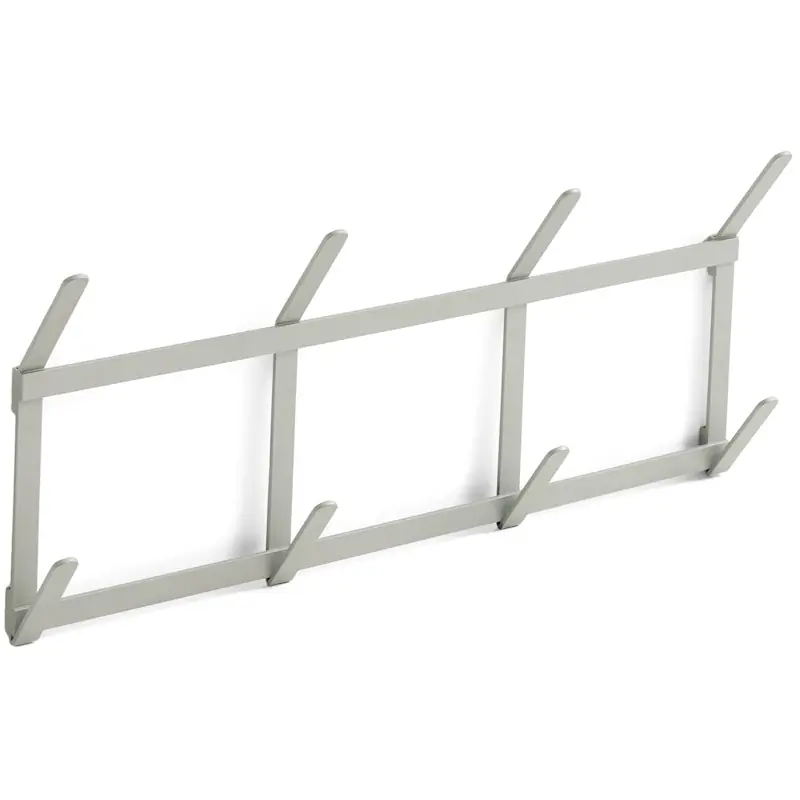 Tape Klädhängare Liten, Metallic Grey Trygg betalning