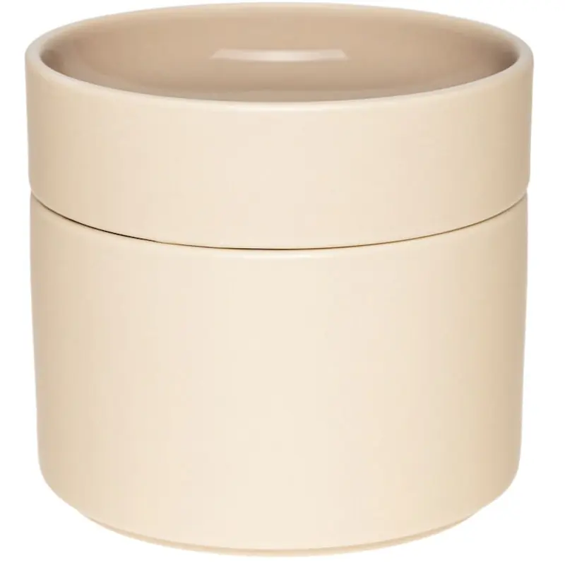 Kirnu Dekorativ Burk 11x10 cm, Beige Trygg betalning