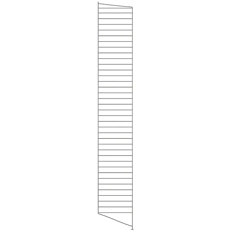 Beställ nu String Gavel Golv 30x200 cm 1-pack, Mörkgrå