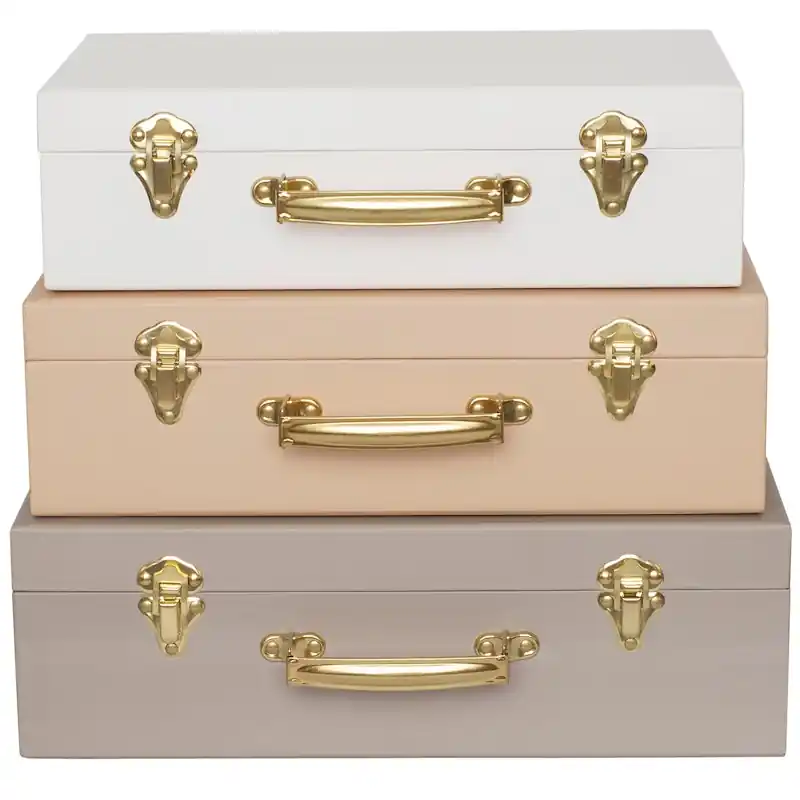 Sänkt pris Koffert, Beige