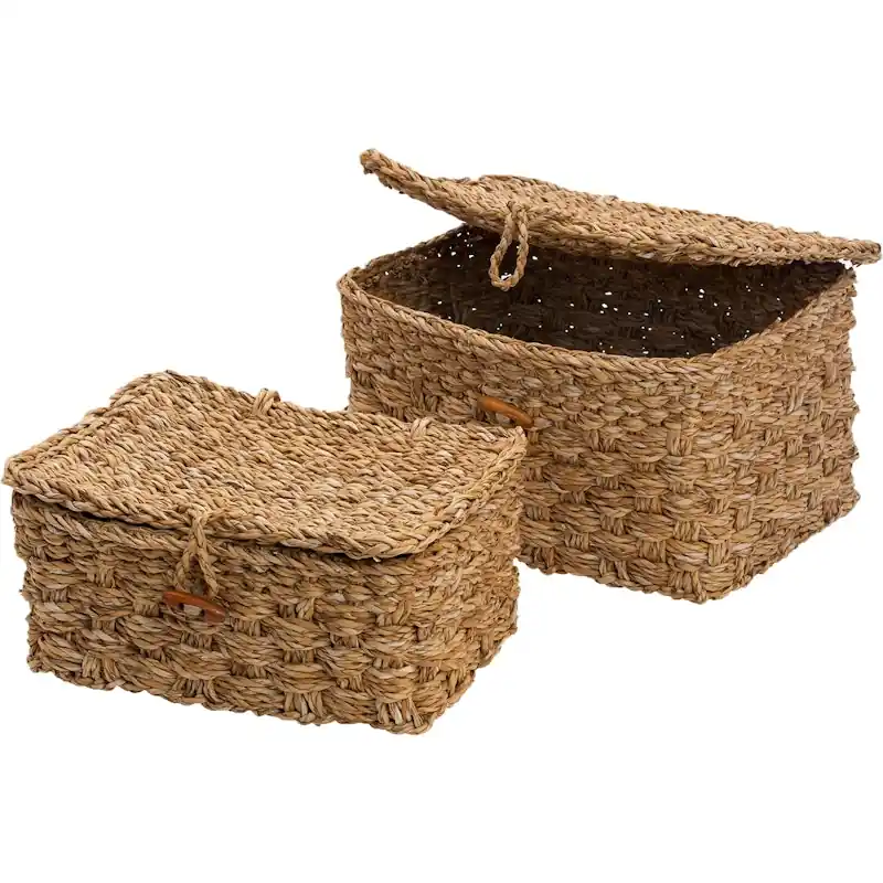 Esther Korgar Med Lock 2-pack, Natur Fri frakt