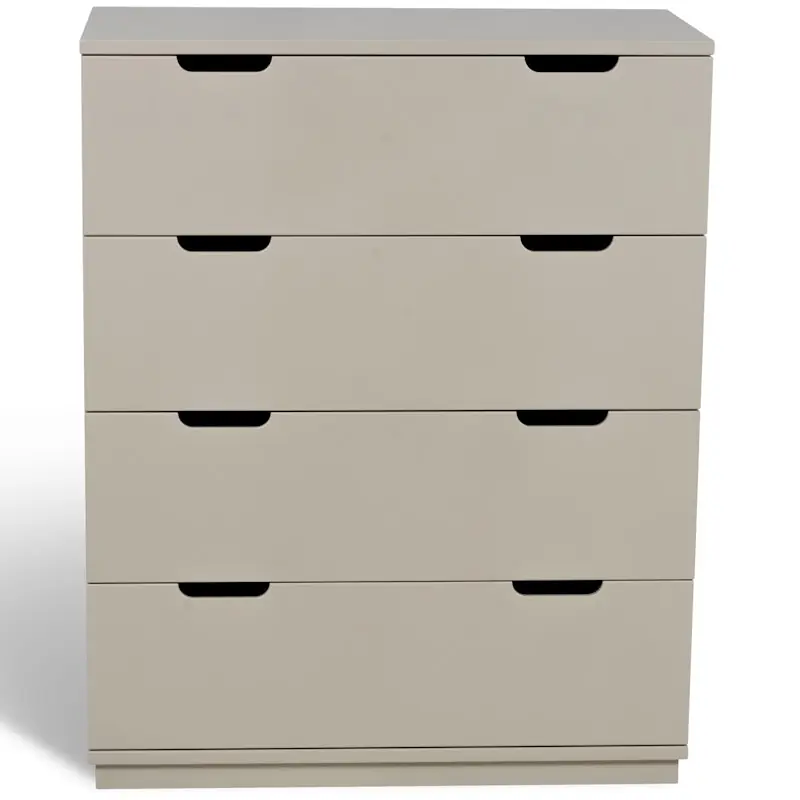 Aoko Byrå Med 4 Lådor, Beige Lågt pris