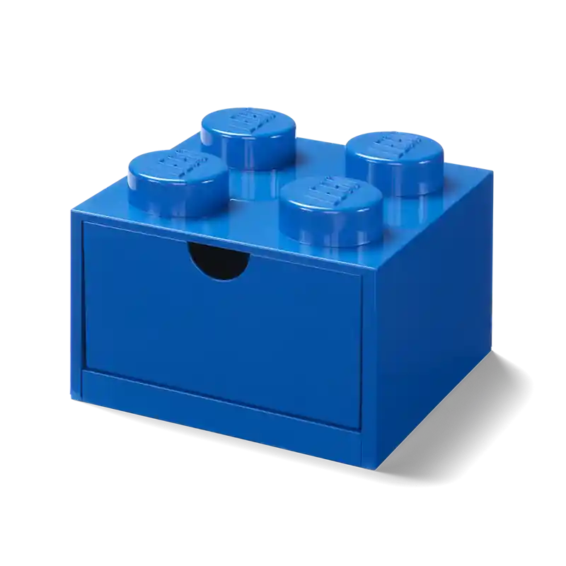 LEGO® Förvaring Med Låda 4 Knoppar, Blå Rabatter