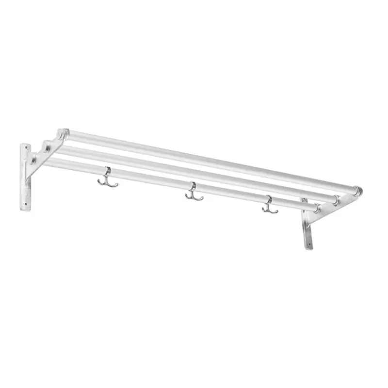 Populär Nostalgi Hatthylla / Skohylla 100 cm, Aluminium / Aluminium