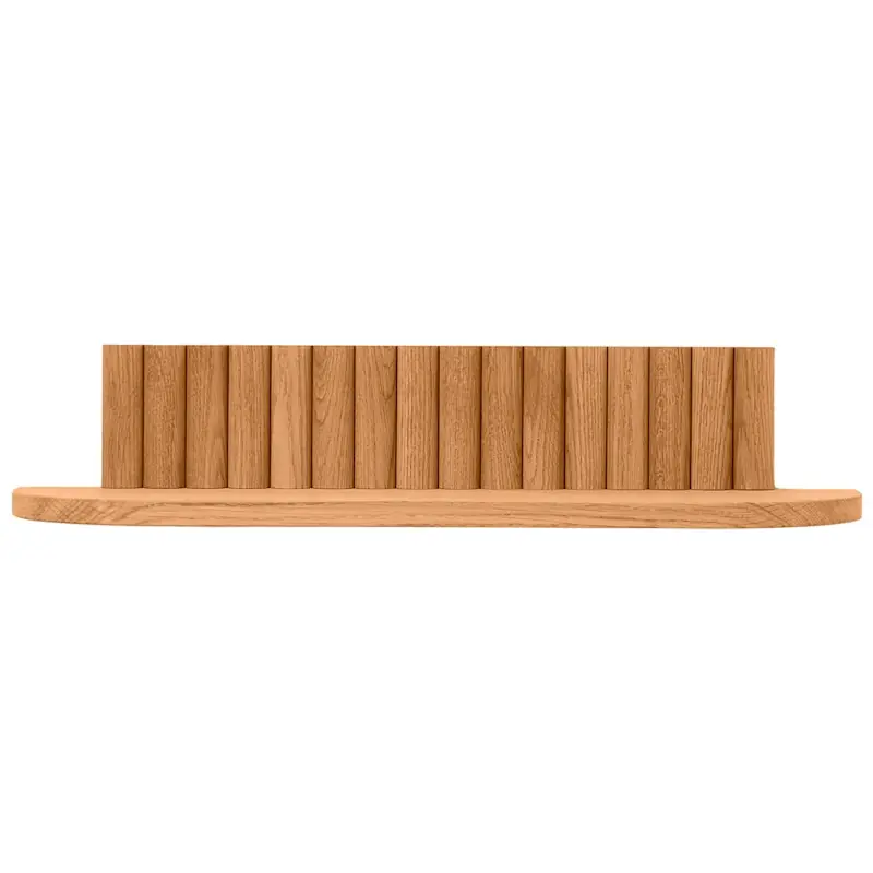 Fynd Pillar Vägghylla 60 cm, Oljad Ek