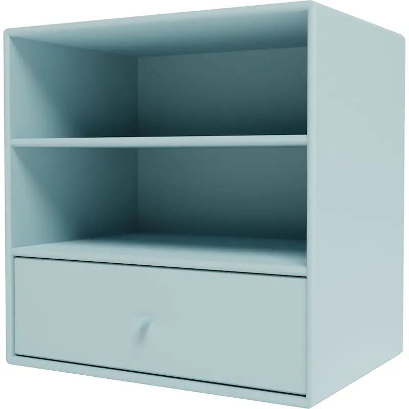 Populär Mini 1005 Hylla Med En Låda, Flint