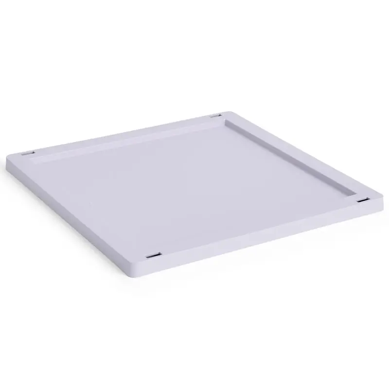 Colour Crate Plastic Medium Square / Cube Lock, Lavender Snabb leverans