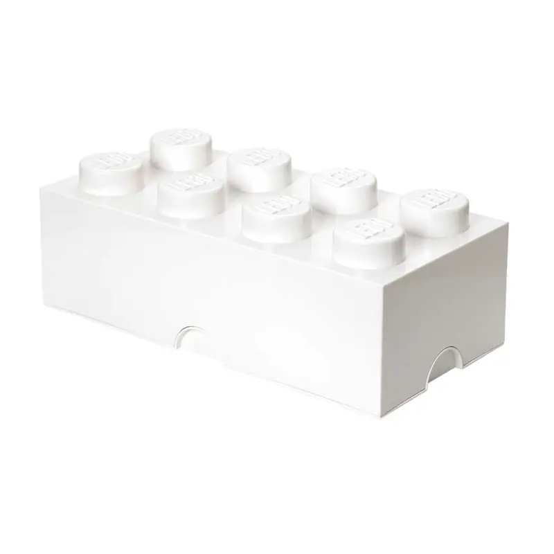 LEGO® Förvaringslåda 8 Knoppar, Vit Handla nu