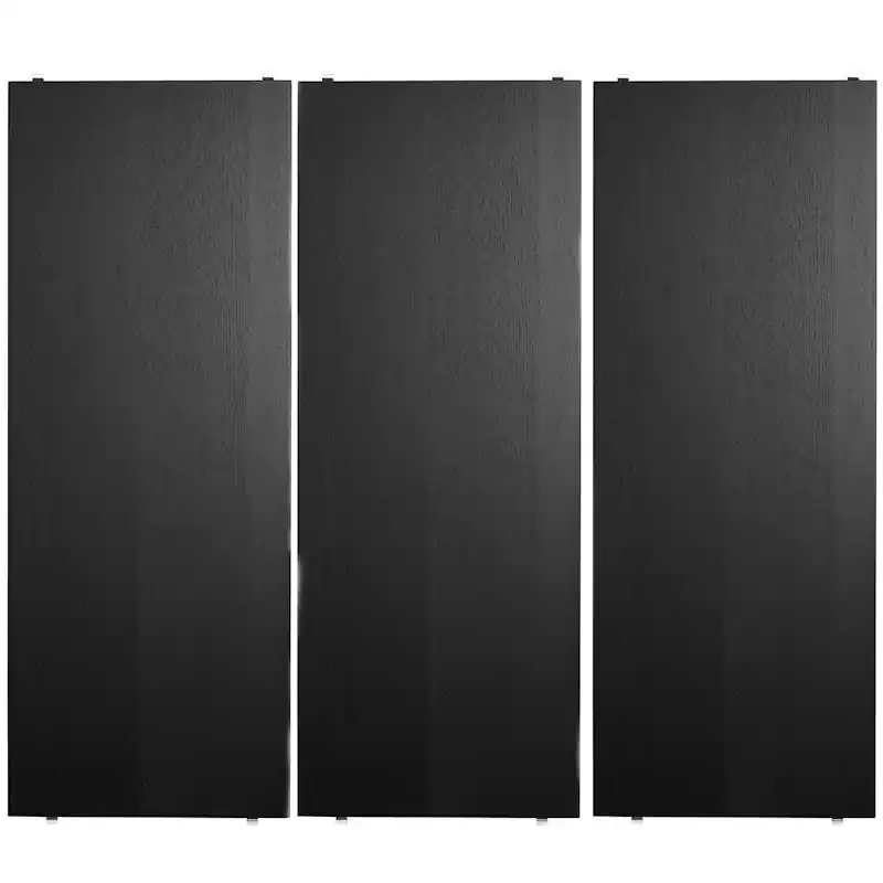 String Hyllplan 3-pack 58x30 cm, Svart Ask Erbjudande