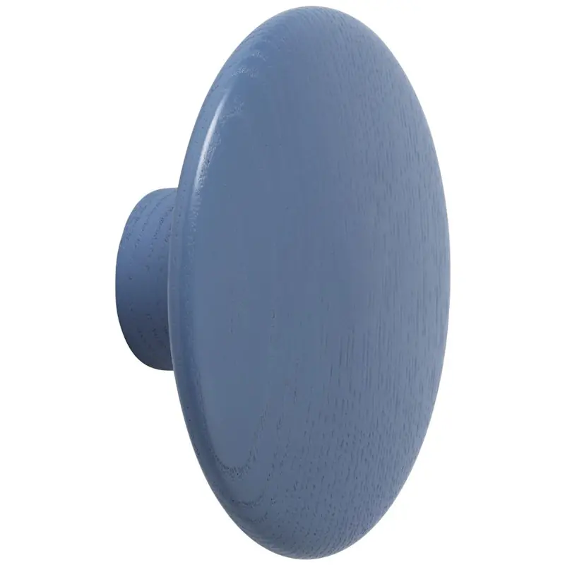 Lågt pris Dots Krok Trä Ø13 cm, Pale Blue