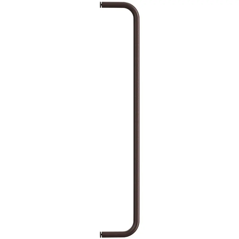 risnedsättning String Stång Till Metallhyllplan 53 cm, Mörkbrun