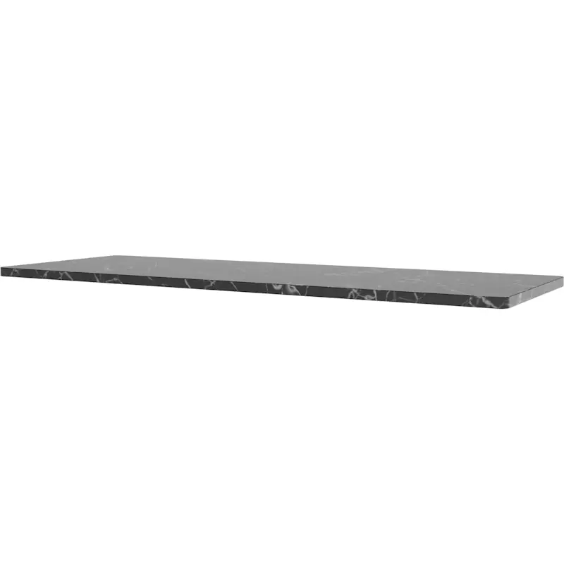 Snabb frakt Panton Wire Toppanel 25,7x70,2 cm, Svart Marmor