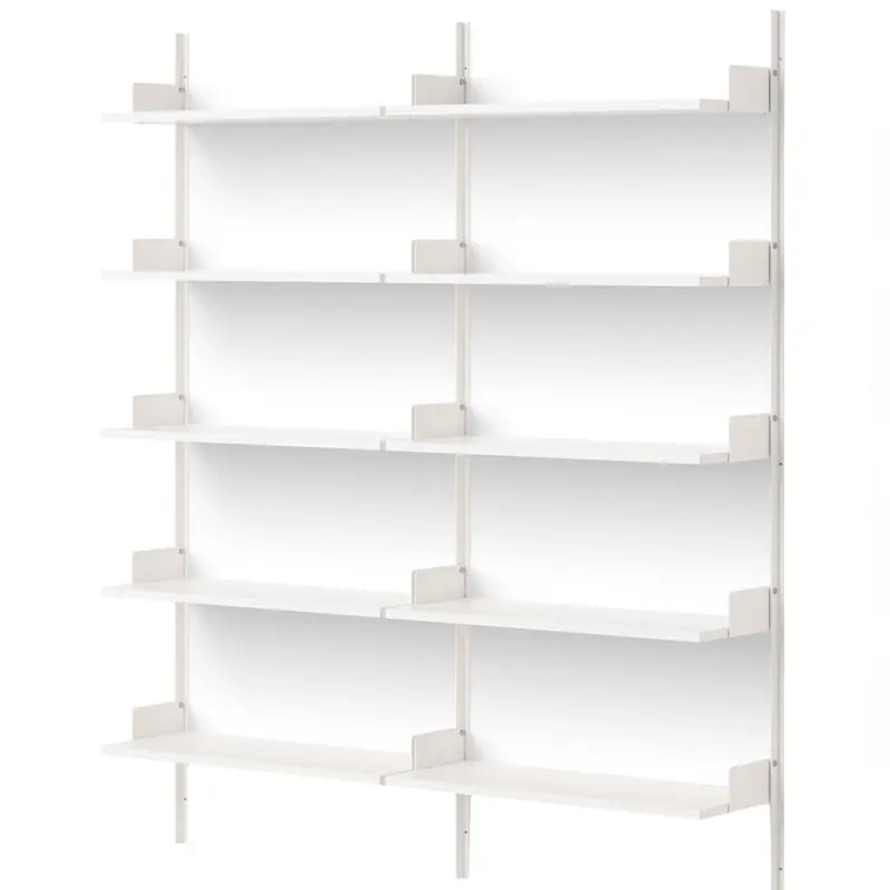 Begränsat erbjudande New Works Bibliotekshylla 1900 mm, Vit