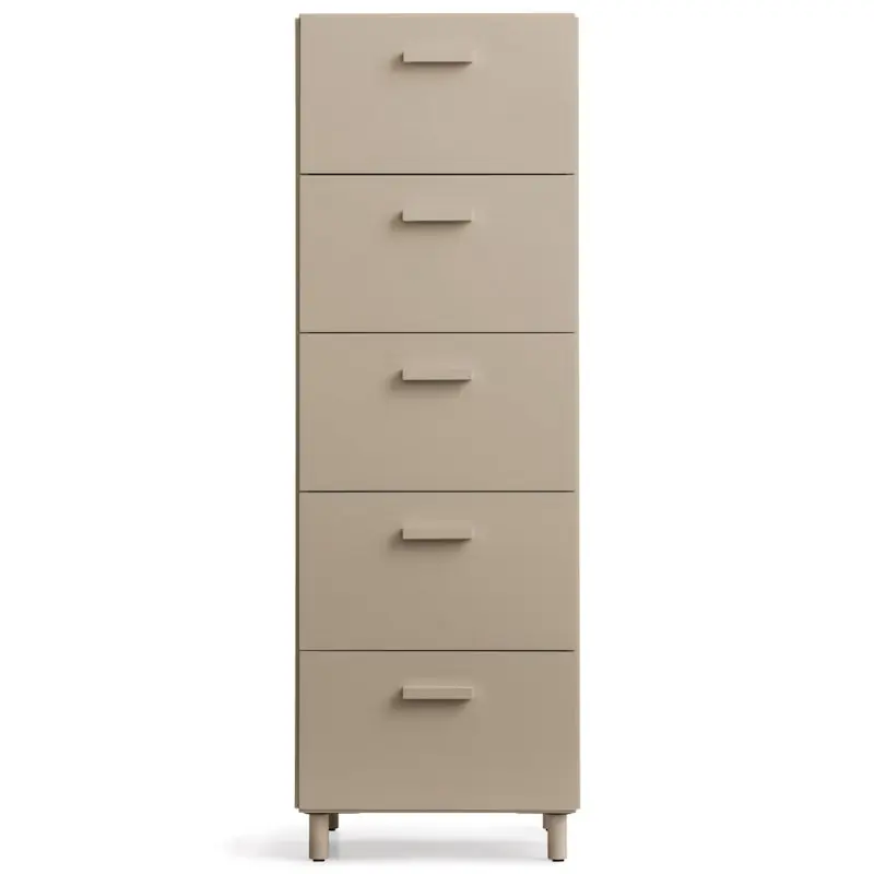 Sista chansen Relief Byrå Hög Med Ben, Beige