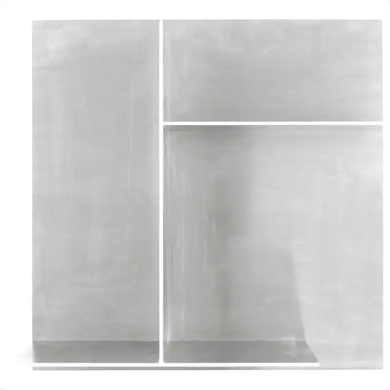 Begränsad tid Rivet Hylla 45x45 cm, Aluminium