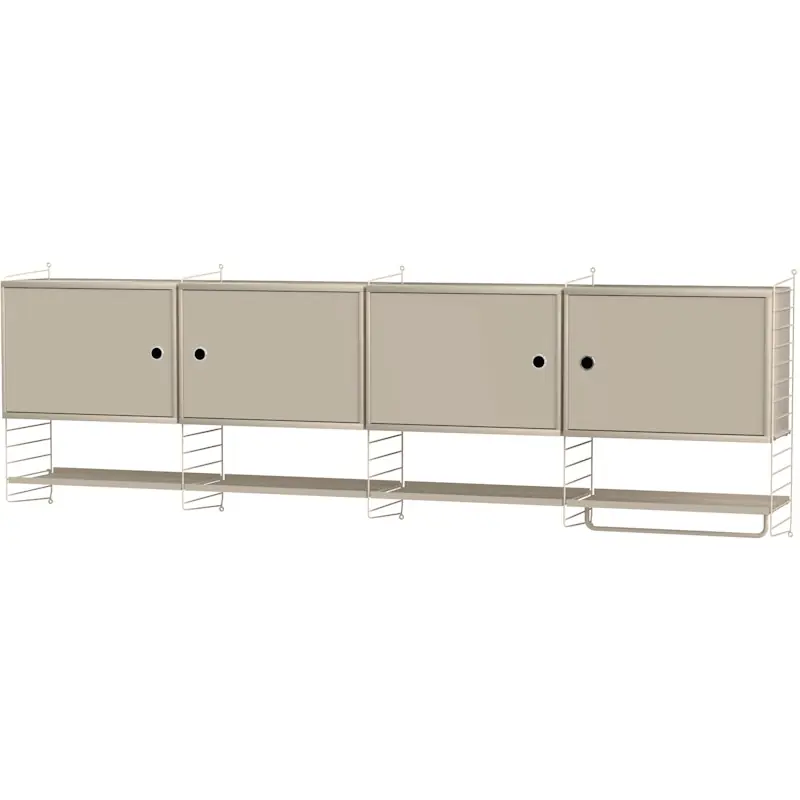 Fynd String Hylla Kombination K Kök, Beige