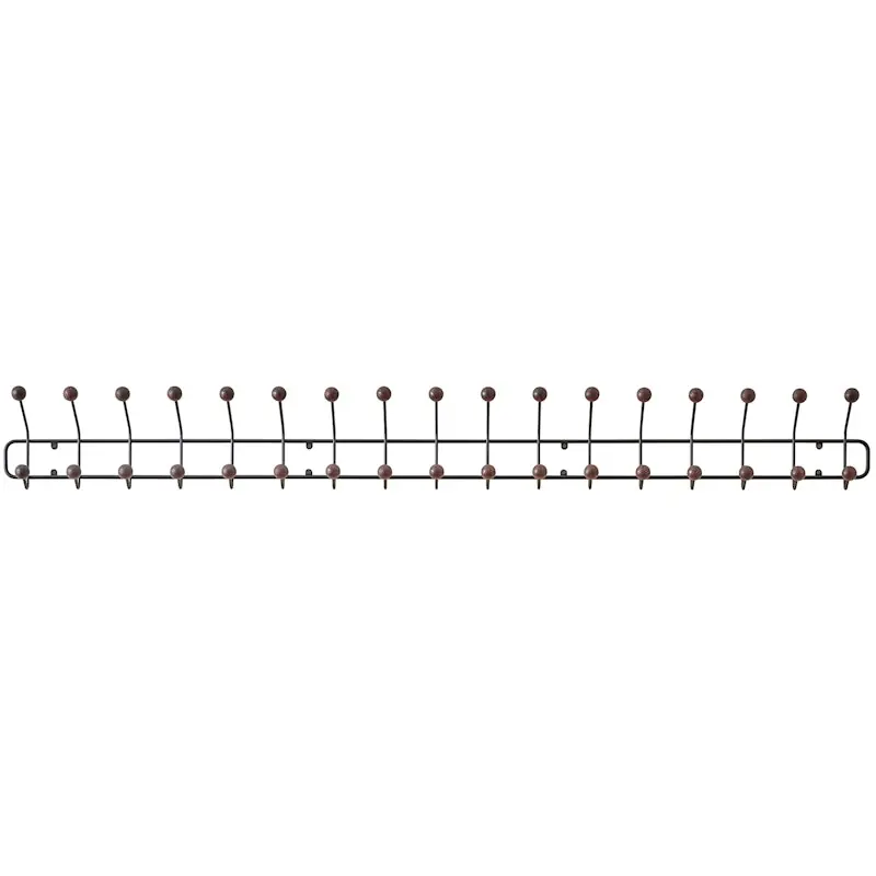 Bill Horizontal Hängare XL, Svart/Brun Säker betalning