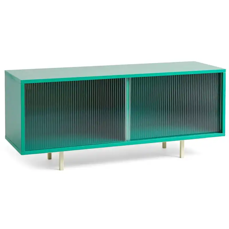 Begränsad tid Colour Cabinet Sideboard Glasdörr, 120 cm / Dark Mint