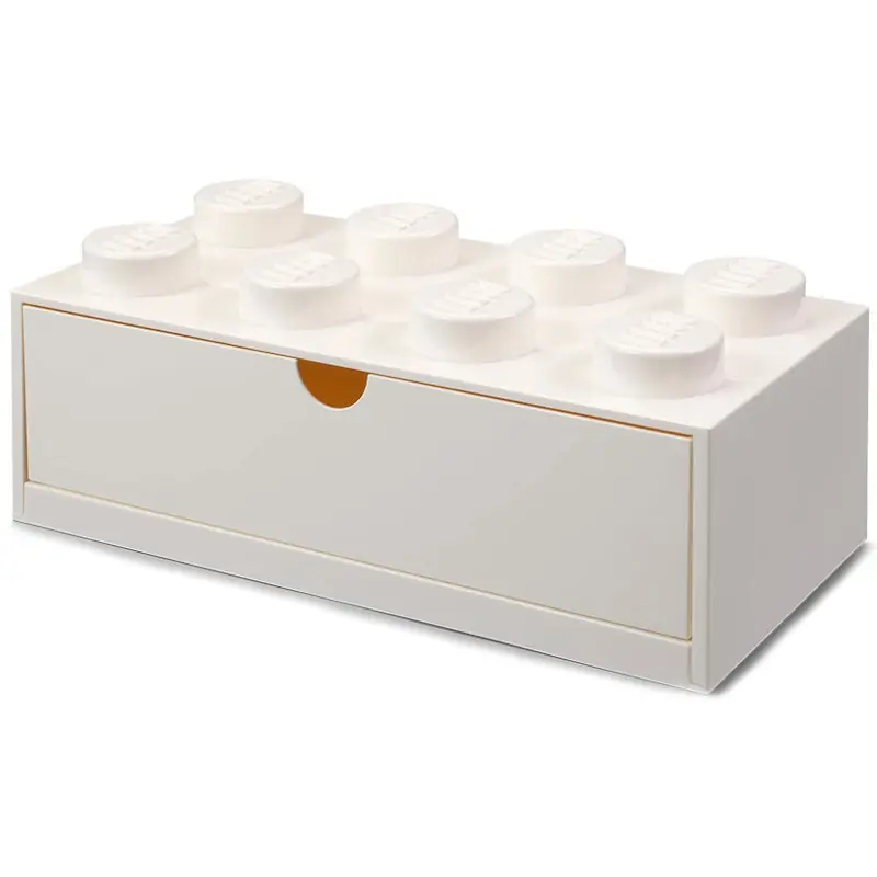 Begränsad tid LEGO® Förvaring Med Låda 8 Knoppar Small, Vit