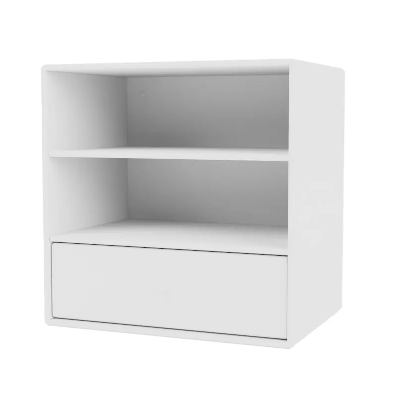 Mini 1005 Hylla Med En Låda, New White Populärt val