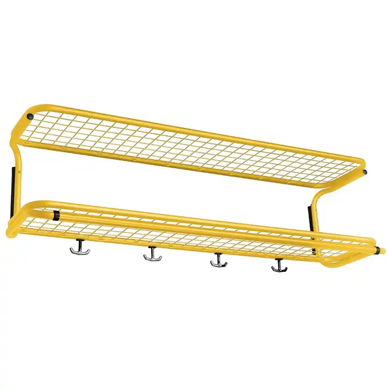 Utförsäljning Classic Hatthylla Dubbel Sun Yellow 120 cm