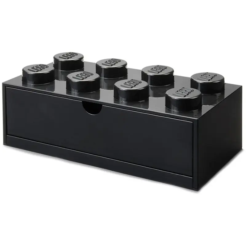 Nyhet LEGO® Förvaring Med Låda 8 Knoppar, Svart
