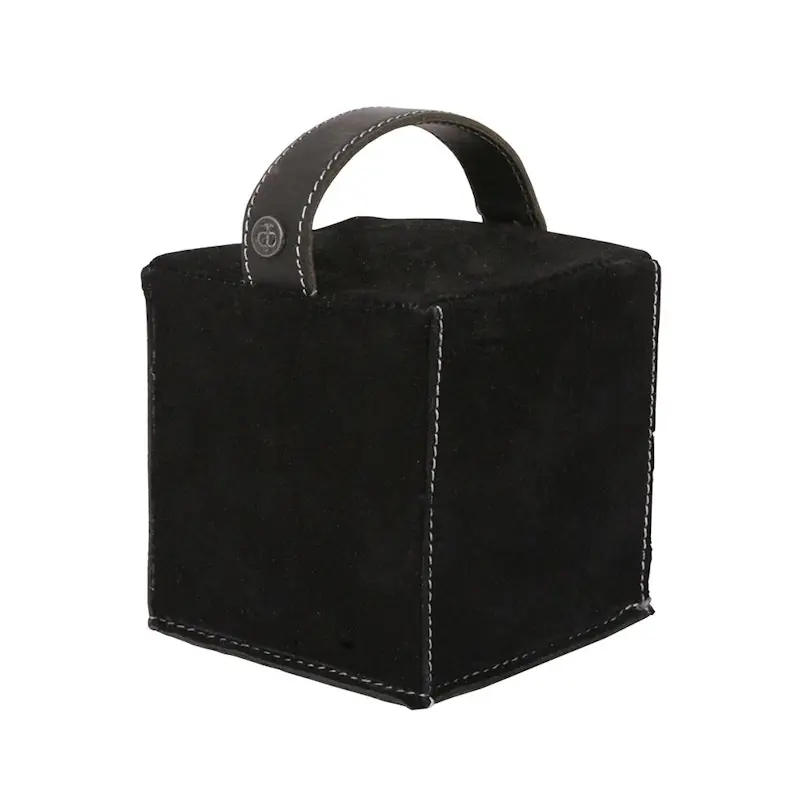Kampanj Dörrstopp Mocka 2,5 kg, Black/Black
