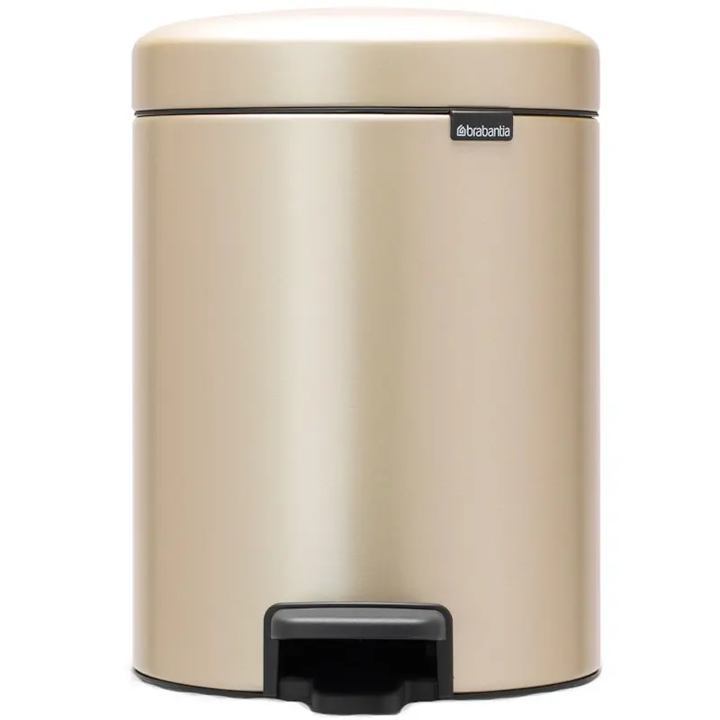 Sista chansen New Icon Pedal Bin 3L, Metallic Gold