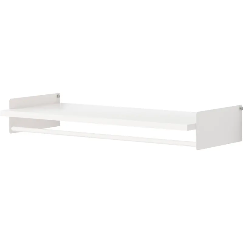 Garderobshylla Set 35x80 cm, Vit Reapris