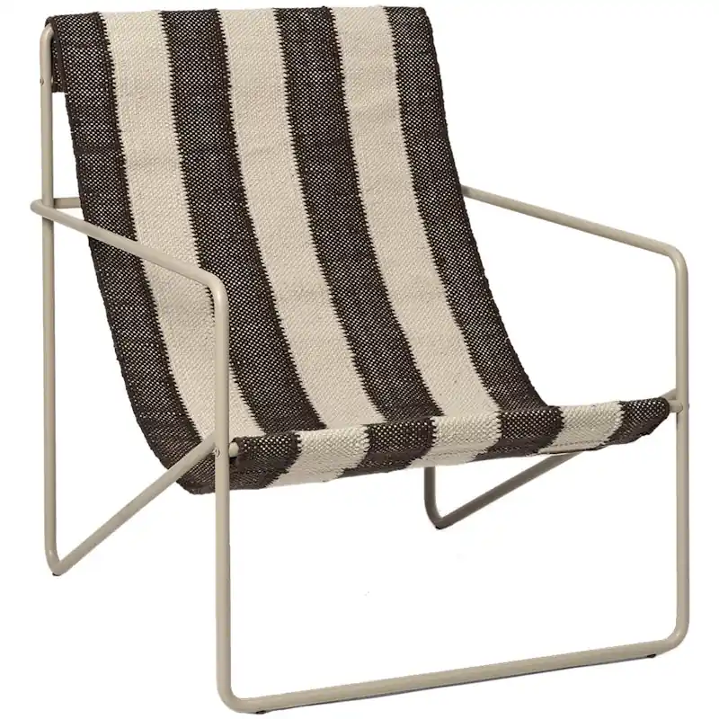 Handla nu Desert Loungestol, Off-white / Kashmir / Chocolate